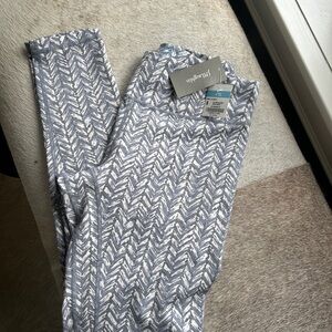 J McLaughlin Gray Patterned Leggings